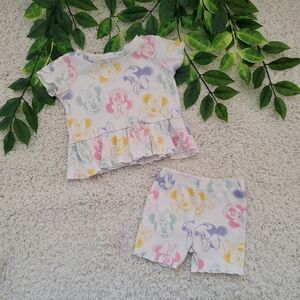 Baby Girl Minnie Mouse Outfit (6-12 Months)